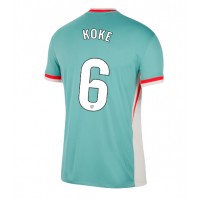 Camisa de time de futebol Atletico Madrid Koke #6 Replicas 2º Equipamento 2024-25 Manga Curta